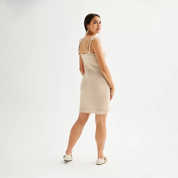 Olive and oak white sand color dress NWT - Picture 3 of 6